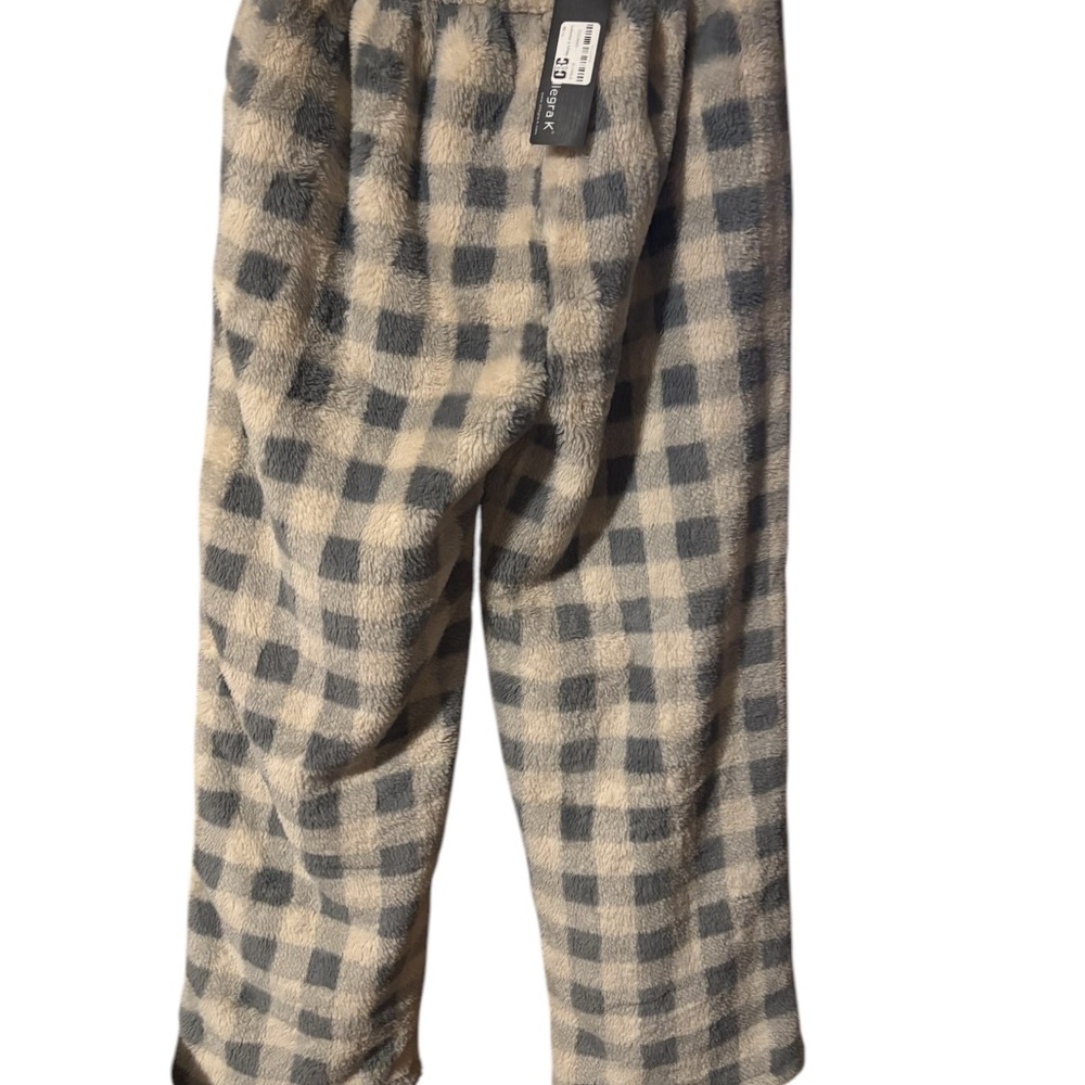 Cozy Plaid Fleece Pants